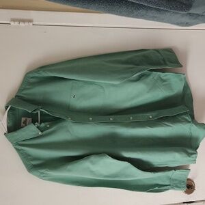 Lacoste's shirt long sleeeve color green size 42
